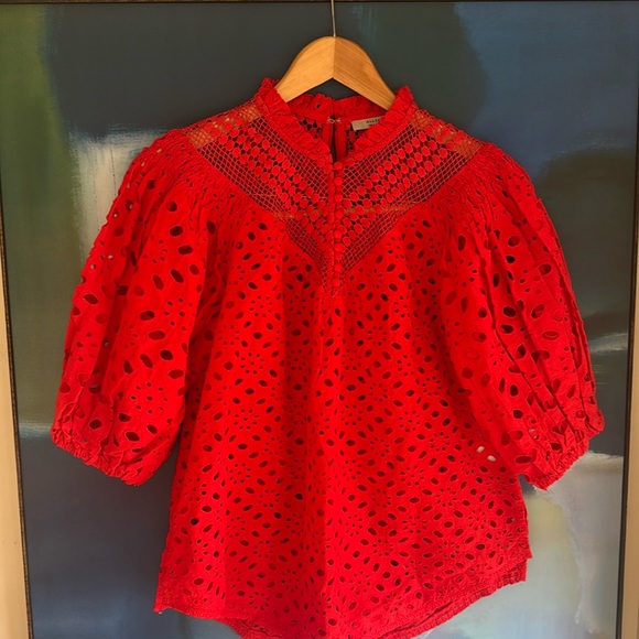 All Saints Tila eyelet top - Picture 2 of 11